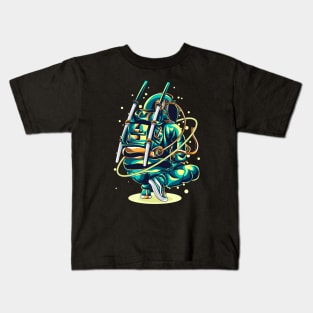 Astronaut Squat Kids T-Shirt